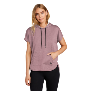 New Era Ladies Performance Terry Short Sleeve Hoodie